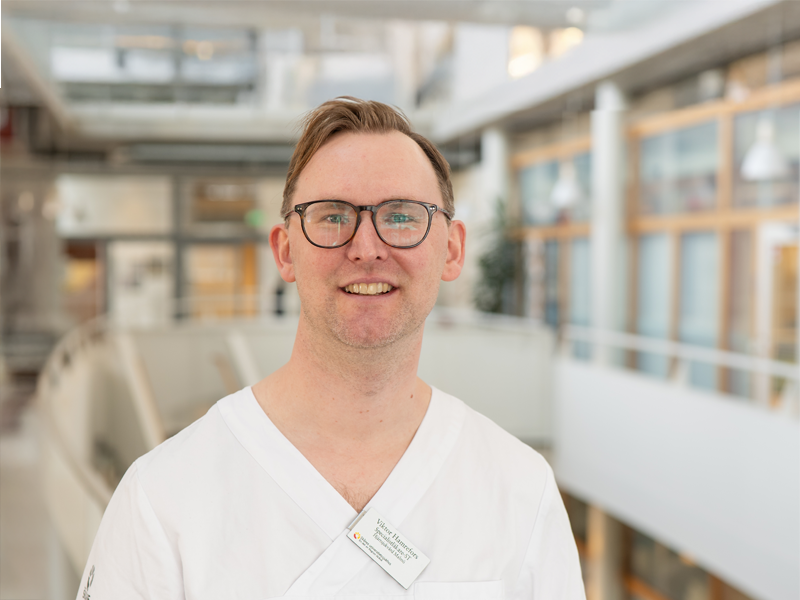 Viktor Hamrefors, specialistläkare vid Skånes universitetssjukhus i Malmö och docent vid Lunds universitet