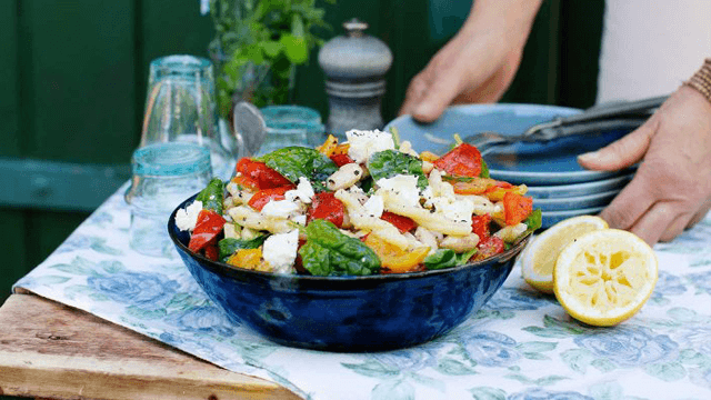 Pastasallad till grillat
