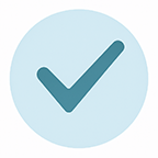 Ikon - bock - ljusblå