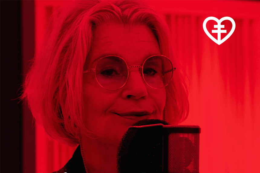 Malena Ivarsson poddar.