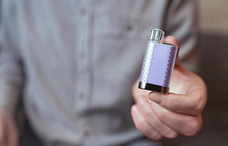 Behållare till e-ciggarett