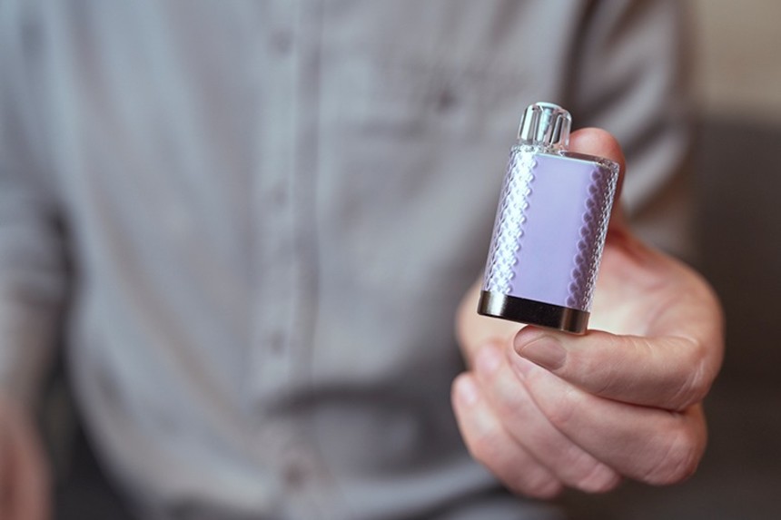 Behållare till e-ciggarett