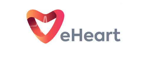 Logga eHeart - Guldföretag Hjärt-Lungfonden