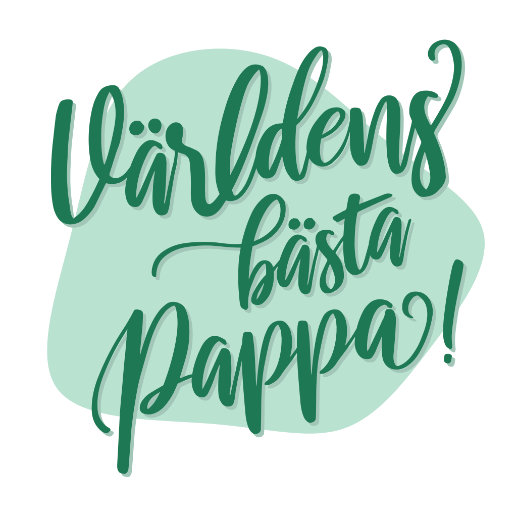 Illustration Världens bästa pappa