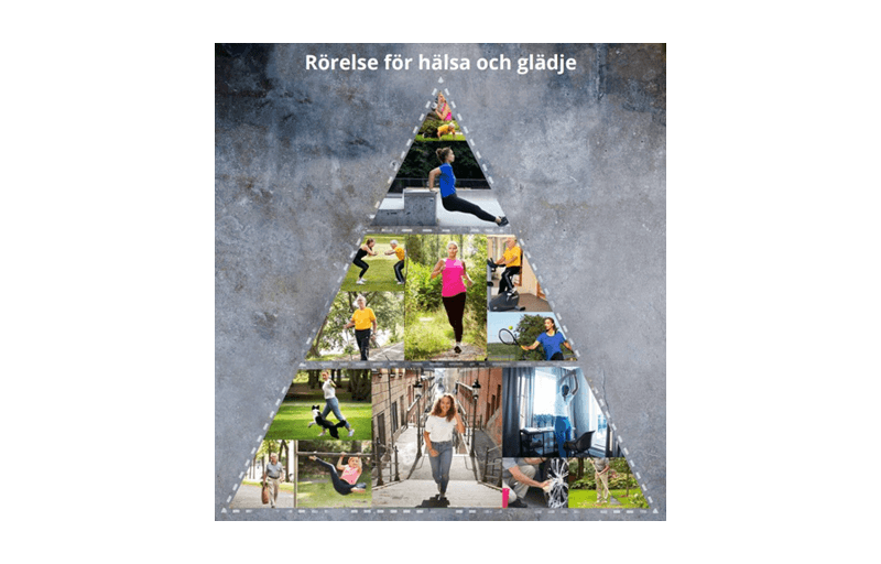 Rörelsepyramiden - rörelse för hälsa och glädje