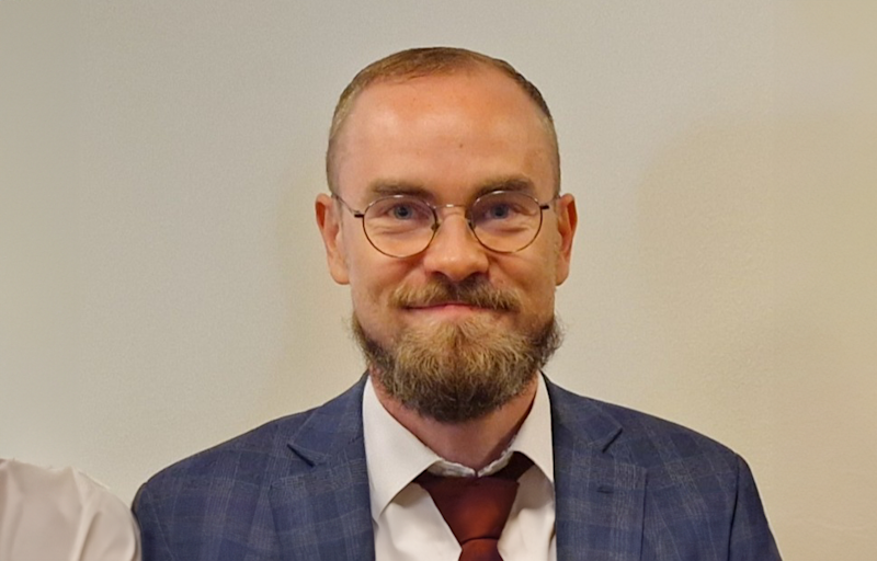 Foto på Max Olsson forskare