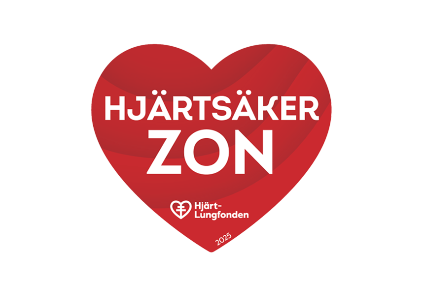 Logga Hjärtsäker zon