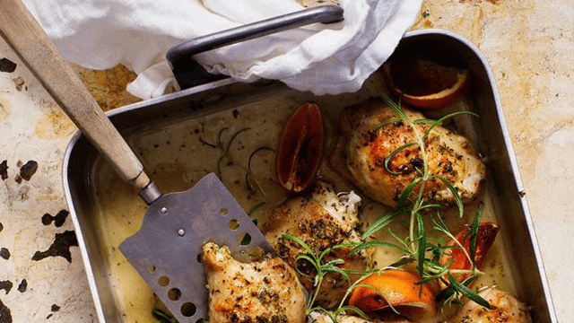 Apelsin-rosmarinkyckling