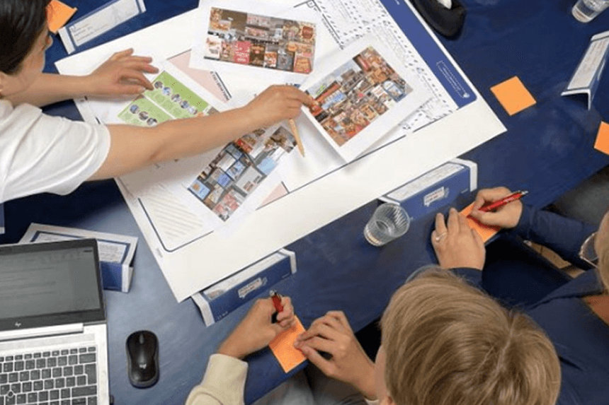 Dags att ta plats vid bordet – ungdomar och beslutsfattare möttes om hälsosamma matmiljöer 