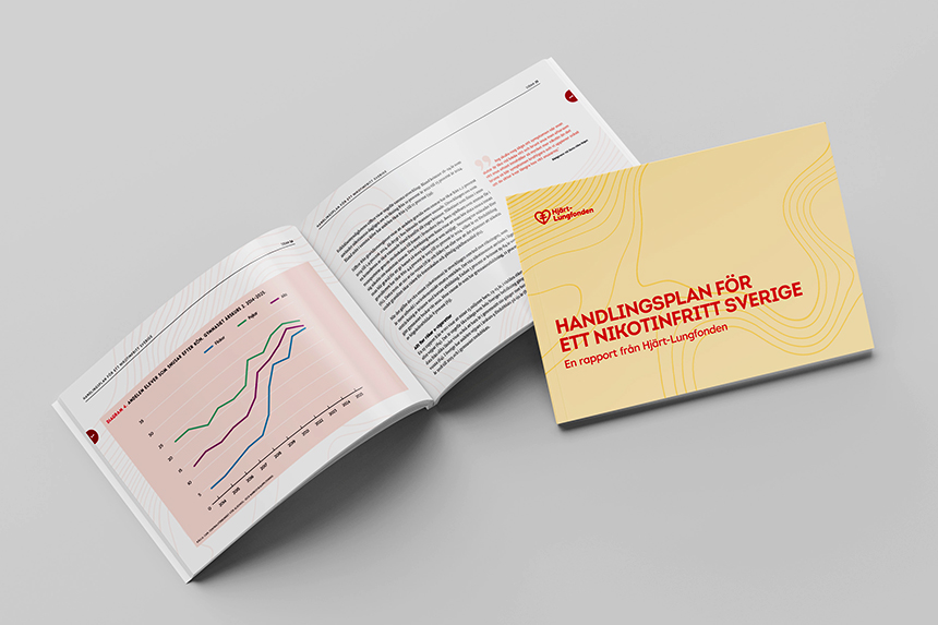 Handlingsplan för ett nikotinfritt Sverige, foldern