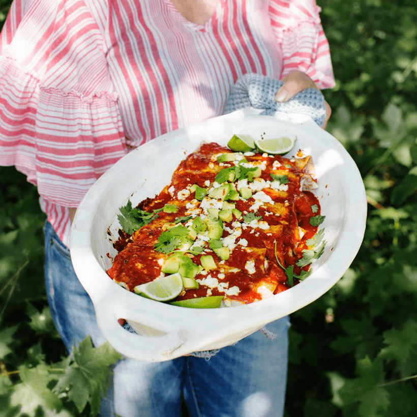 Enchiladas med linser