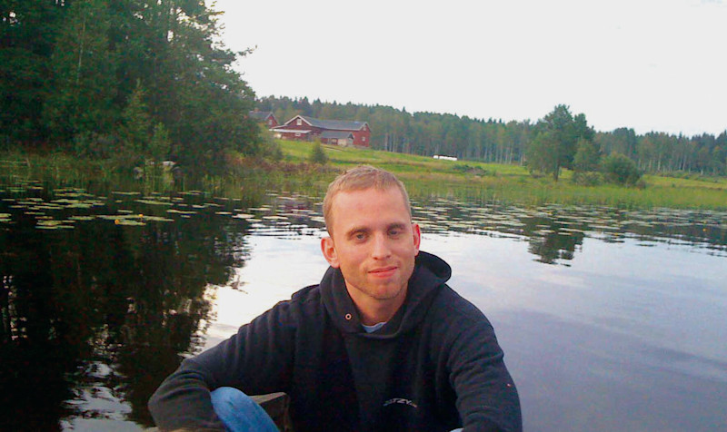 Lowe Klang vid vattnet