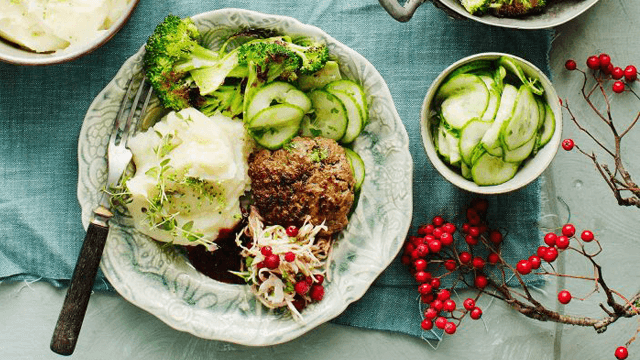 Klassiska viltfärsbiffar