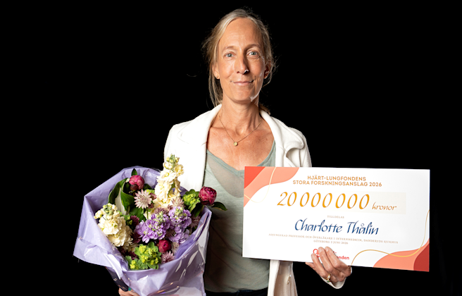 Mottagare av Stora forskningsanslaget 2026, Charlotte Thålin