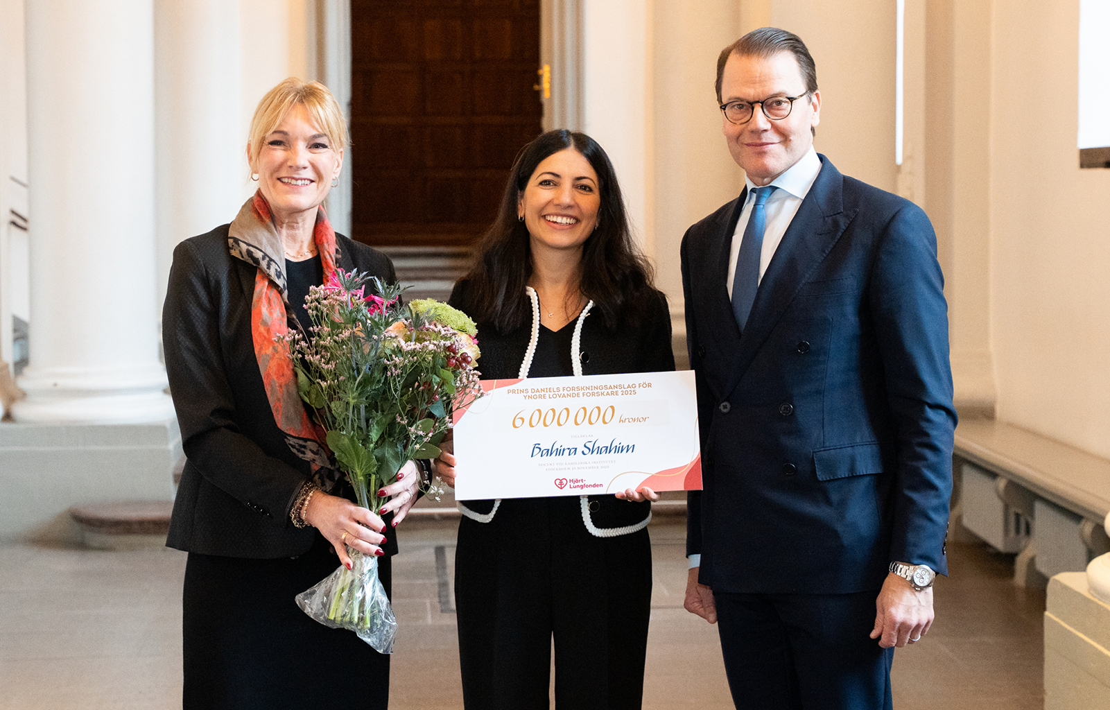 Kristina Sparreljung, Bahira Shahim, H.K.H Prins Daniel