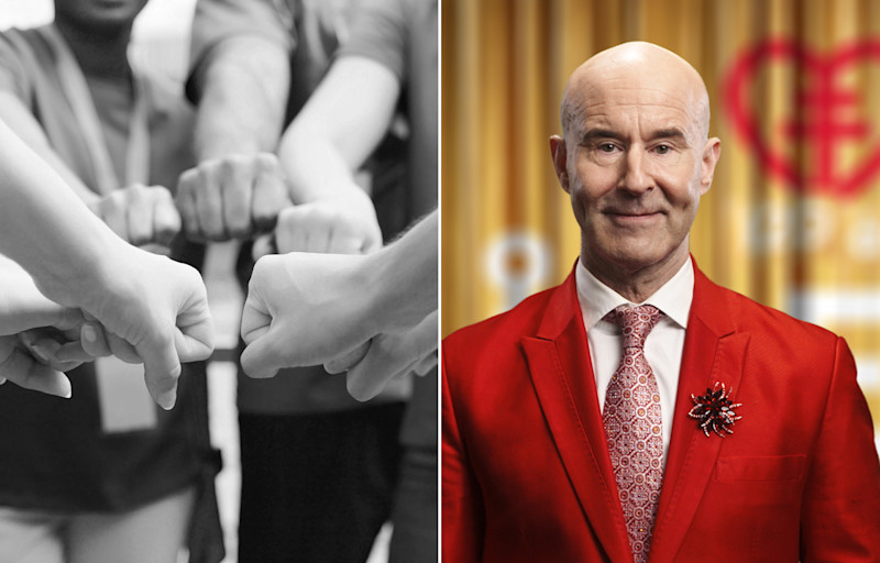 Mark Levengood. Flera knogar som bildar ett lag.