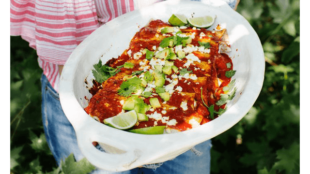 Enchiladas med linser