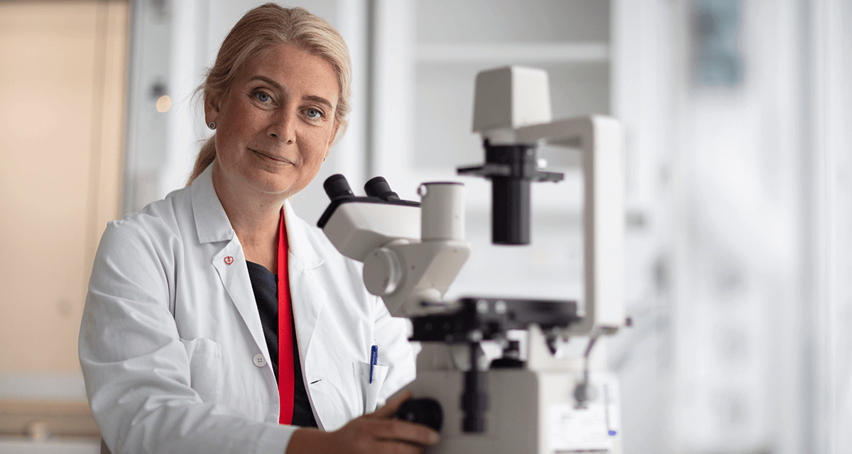 Forskare med forskningsrock