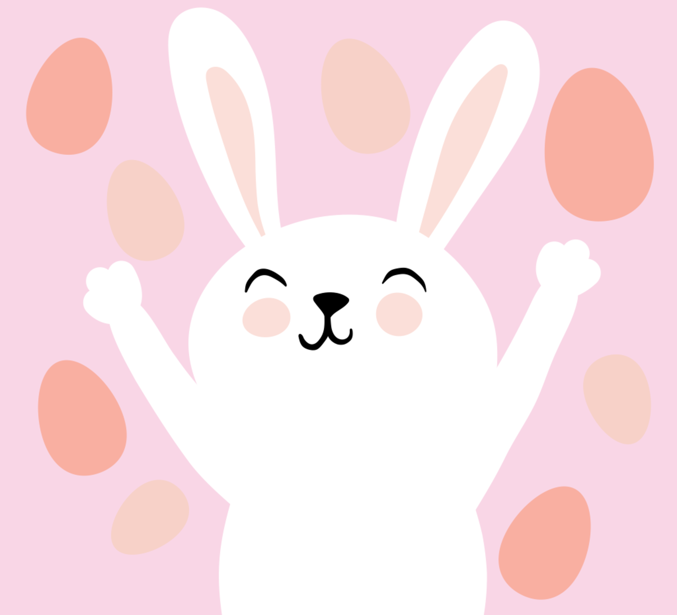 Påskhare illustration