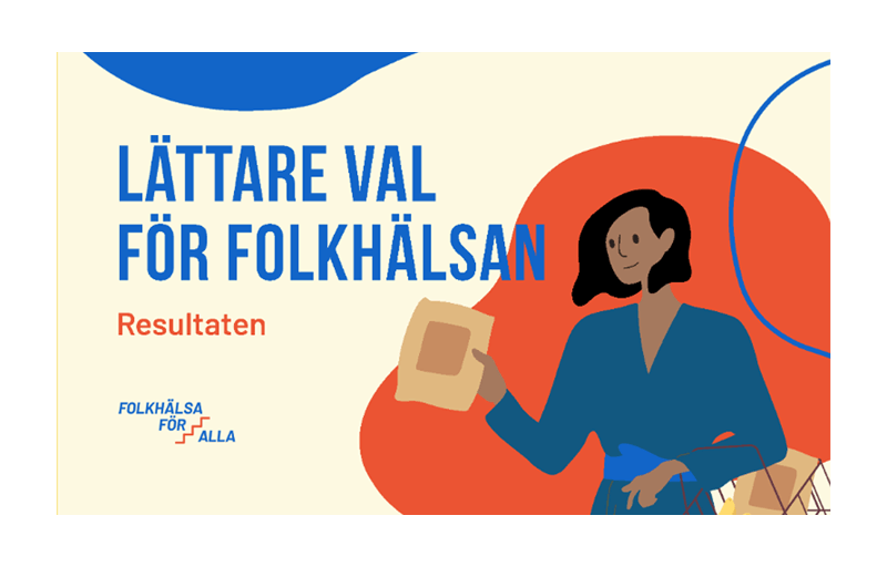Lättar val för folkhälsan - Resultaten