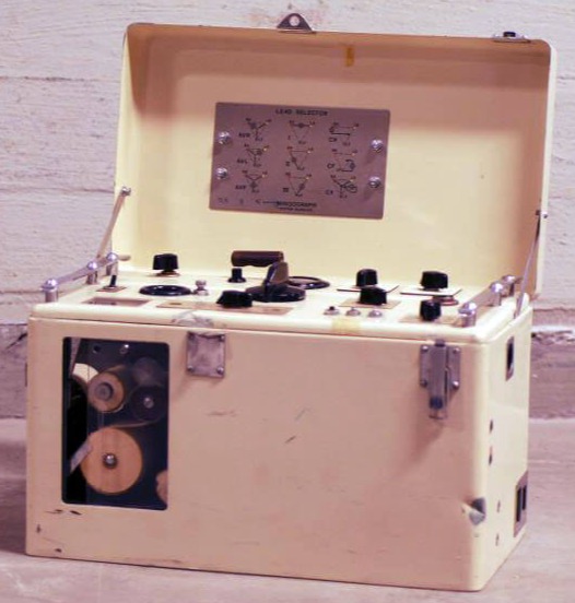 EKG-apparat, miniograf