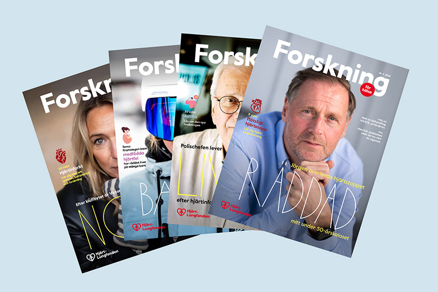 Omslag för tidningen Forskning för hälsa
