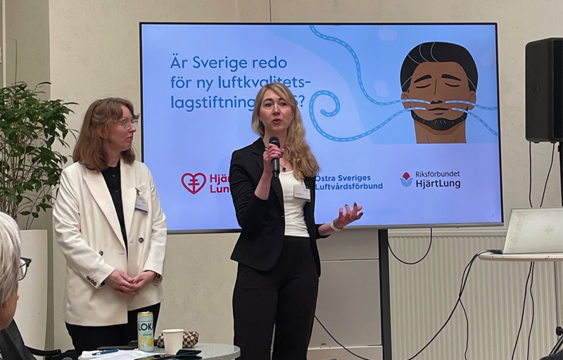 Riksdagsseminarium 2025 - Hjärt-Lungfondens Martina