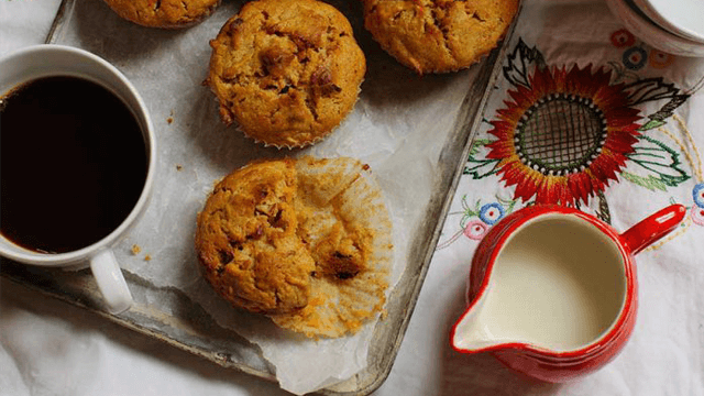 Sötpotatismuffins