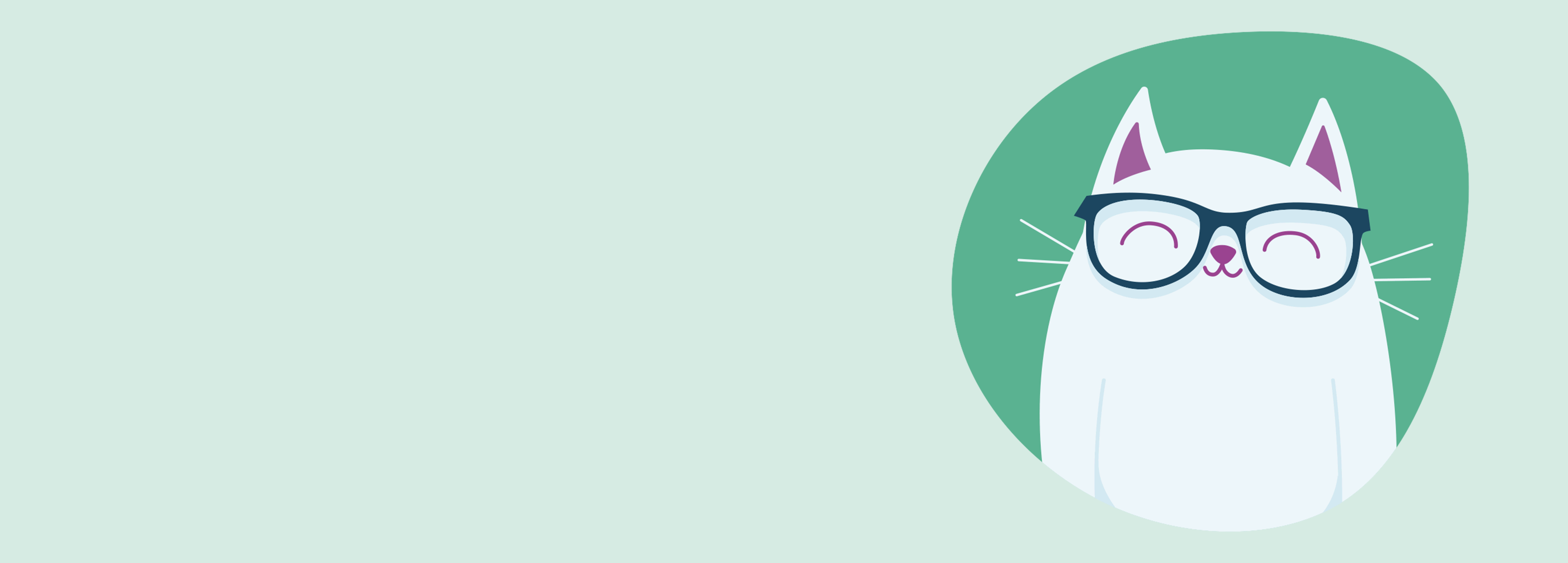 Katt, illustration.