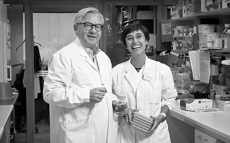 Jan Nilsson och Isabel Goncalves