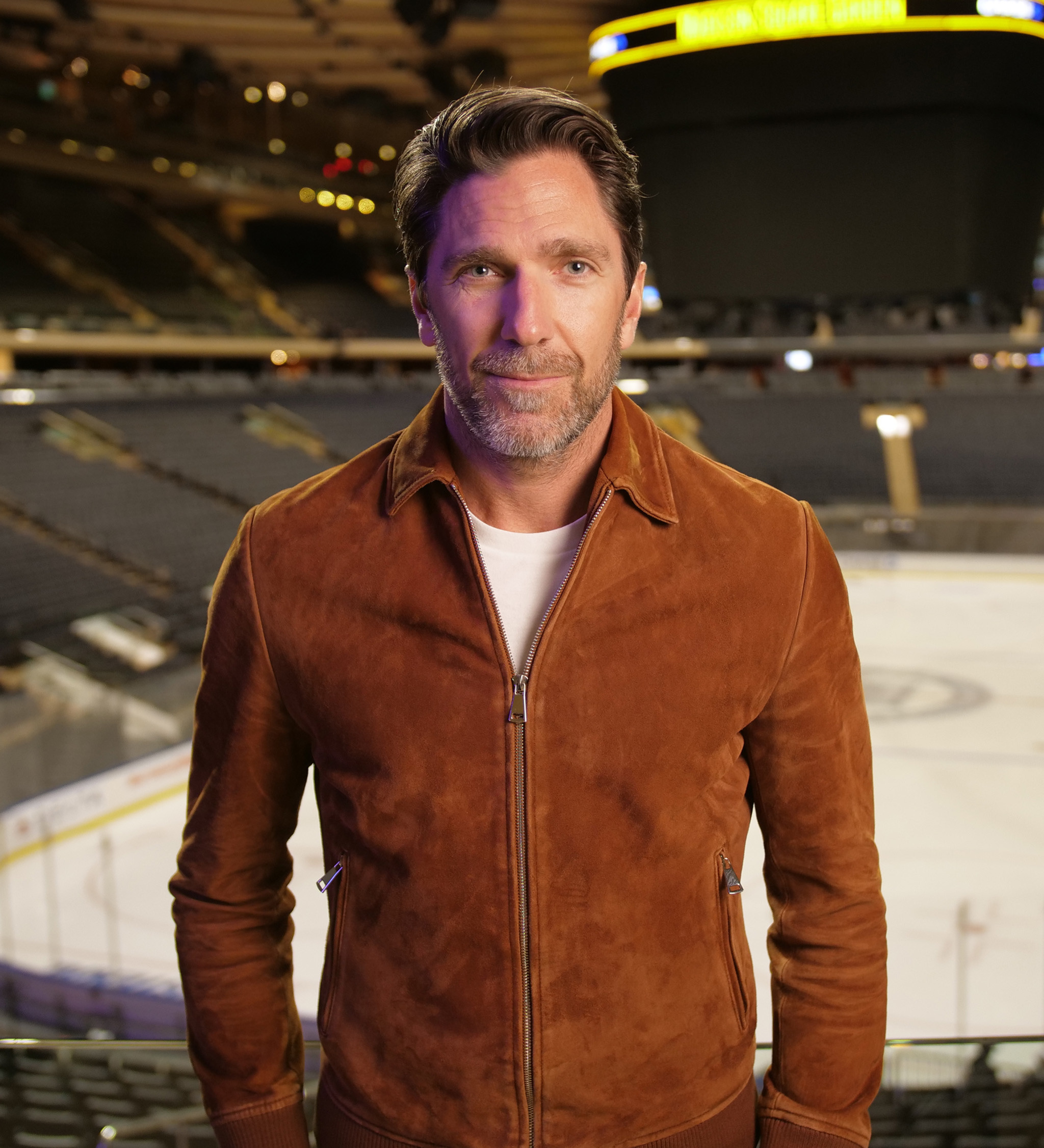 Henrik Lundqvist i hockeyarena
