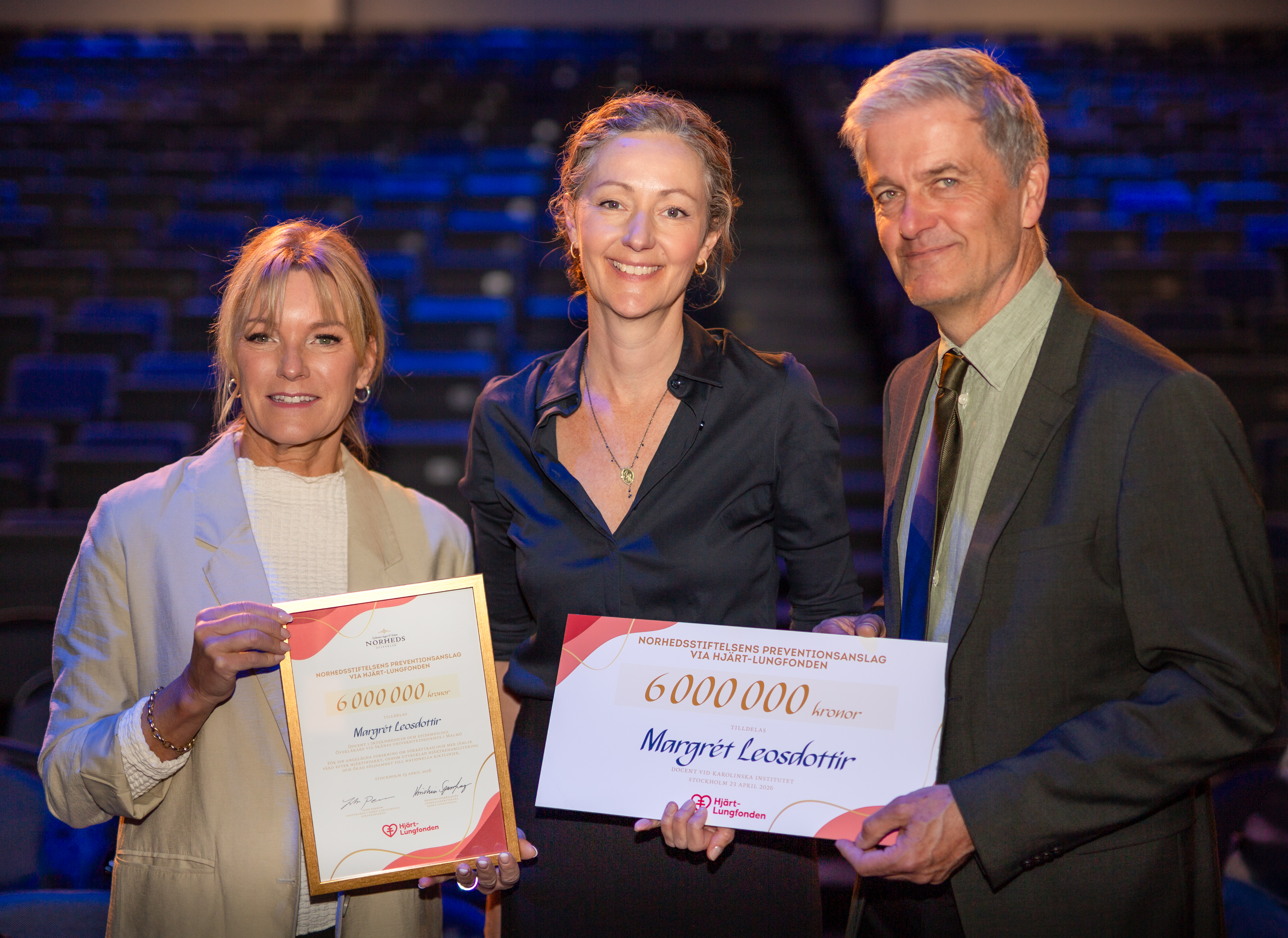 Preventionsanslags mottagare Margret Leosdottir