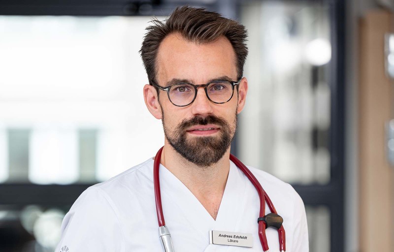 Andreas Edsfeldt, docent vid Lunds Universitet och läkare vid hjärtkliniken, Skånes universitetssjukhus i Malmö.