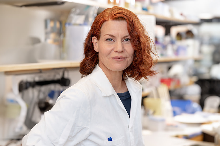 Forskaren Emma Ahlqvist som forskar på diabetes