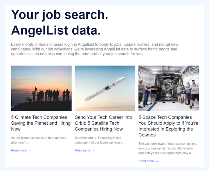 Job Collections