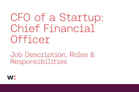 Startup CFO Job Description, Roles & Responsibilities