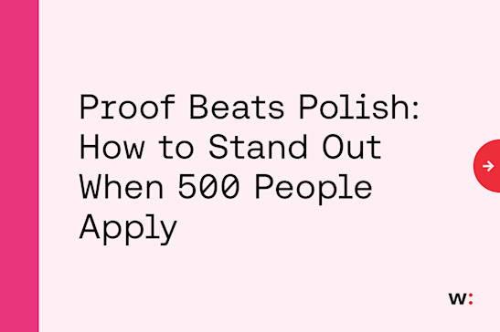 Proof Beats Polish: How to Stand Out When 500 People Apply — From WRITER AI’s Chase Johnson, formerly @ Replit