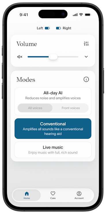 Conventional mode