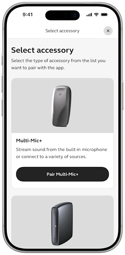 GN Auracast+ — Select accessory, Pair Multi-Mic+
