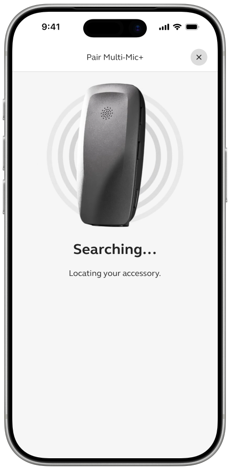 GN Auracast+ — Searching for the accessory