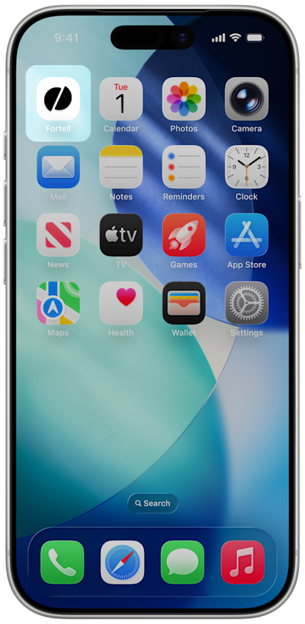 Step 6 — Fortell app