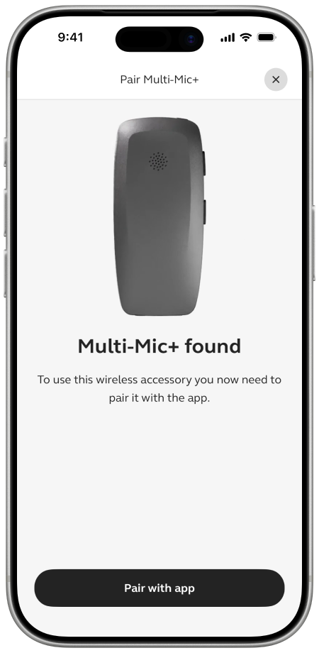 GN Auracast+ — Multi-Mic+ found