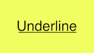 Underline Text Generator C o p y P a s t e Glyphy