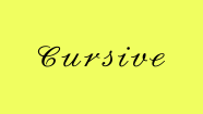 Cursive Text Generator Glyphy