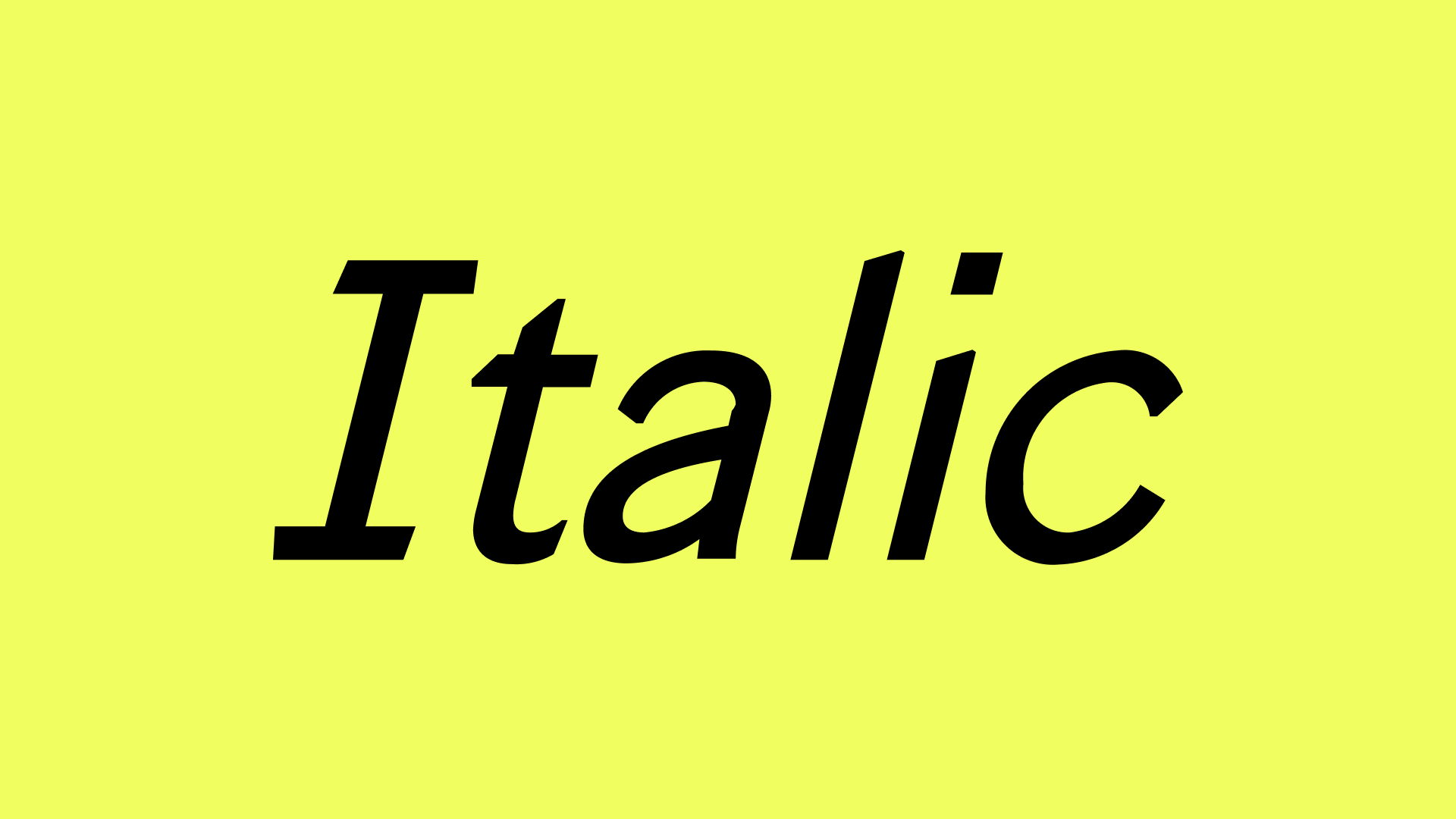 How To Get Italic Font On Iphone