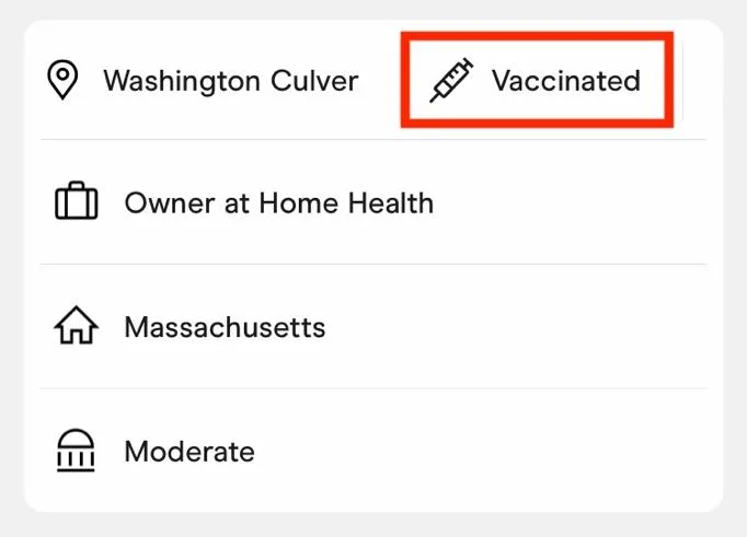 Dating site - Vaccinated 2