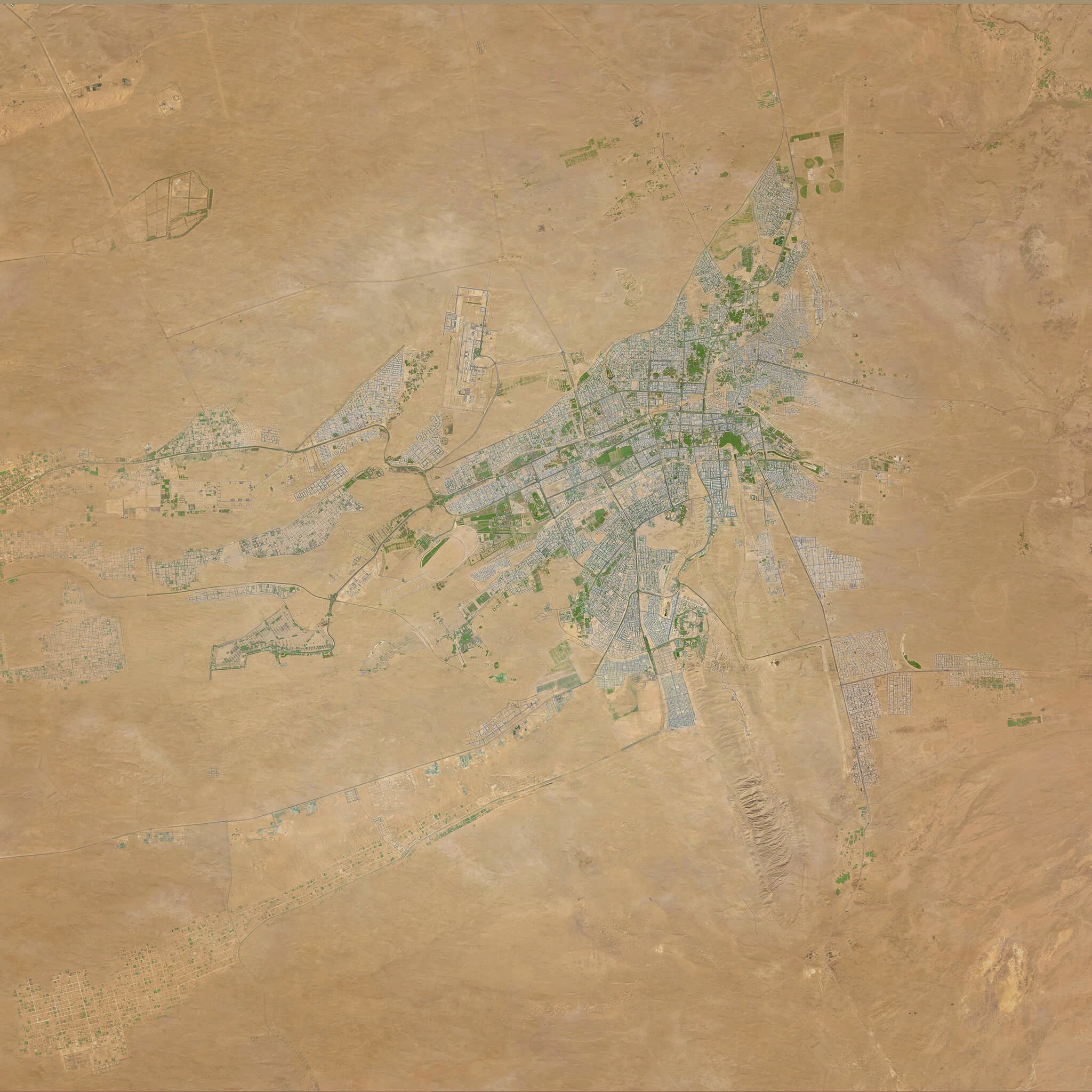Al Ain, UAE — satellite overview