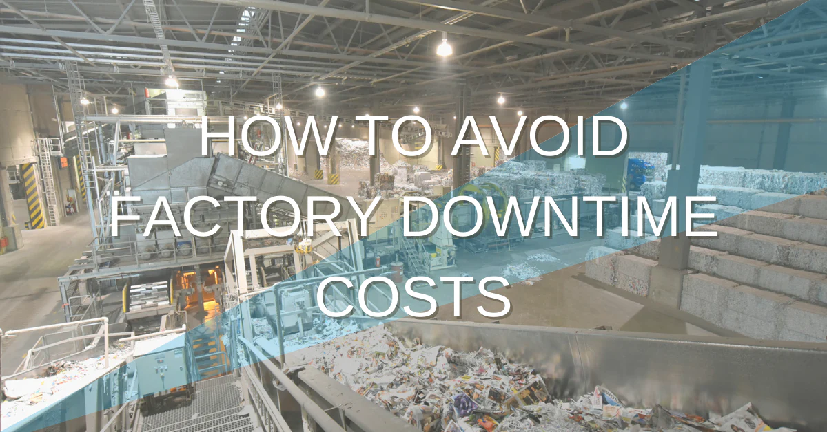 Factory Downtime Banner