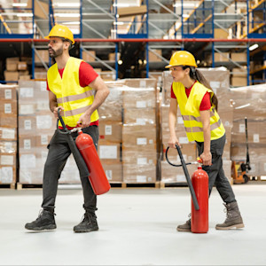 Learn how to safely and correctly use fire extinguishers on any worksite with this helpful guide.