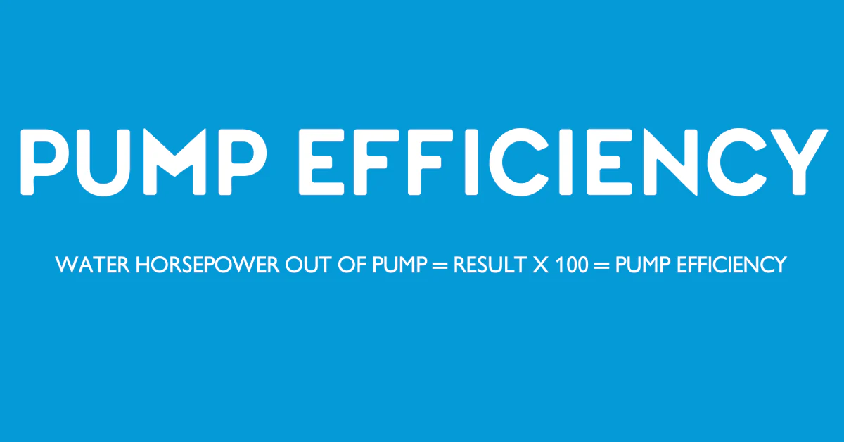 Pump Efficiency Banner